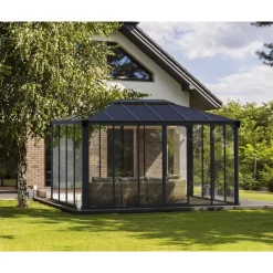 Canopia Gazebo*Ledro Gazebo Chiuso in Alluminio 3X4.3 m