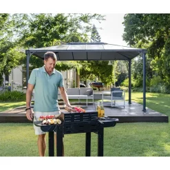 Canopia Gazebo*Martinique Gazebo in Alluminio 3X4.3 m