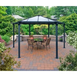 Canopia Gazebo*Monaco Gazebo Esagonale in Alluminio 3.6X4 m