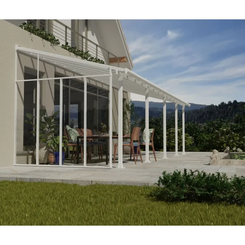 Canopia Accessori Canopia|Pergole*3 m Parete laterale Pergola Bianco