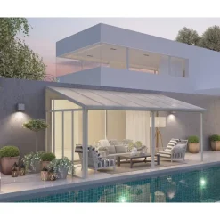 Canopia Accessori Canopia|Pergole*3 m Parete laterale Pergola Bianco