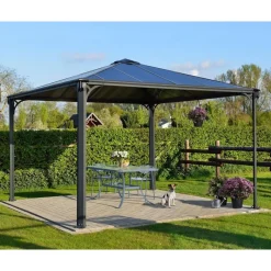 Canopia Gazebo*Palermo Gazebo in Alluminio 3.6X3.6 m