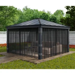 Canopia Accessori Canopia|Gazebo*Rete Antizanzarae Per Gazebo Dallas 4.3X4.3 m