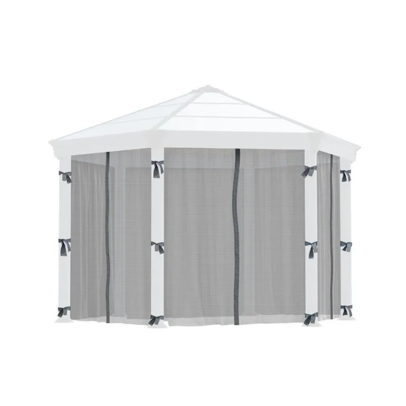 Canopia Accessori Canopia|Gazebo*Rete Antizanzare Esagonale Per Gazebo Monaco / Roma 2.3X2.2 m