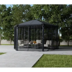 Canopia Accessori Canopia|Gazebo*Rete Antizanzare Esagonale Per Gazebo Monaco / Roma 2.3X2.2 m