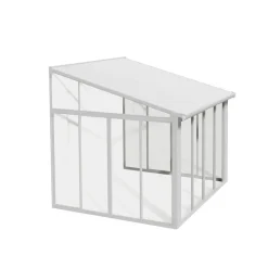 Canopia Verande|Pergole*San Remo Pergola Chiusa in Alluminio 3X3 m Bianco
