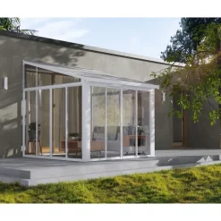 Canopia Verande|Pergole*San Remo Pergola Chiusa in Alluminio 3X3 m Bianco