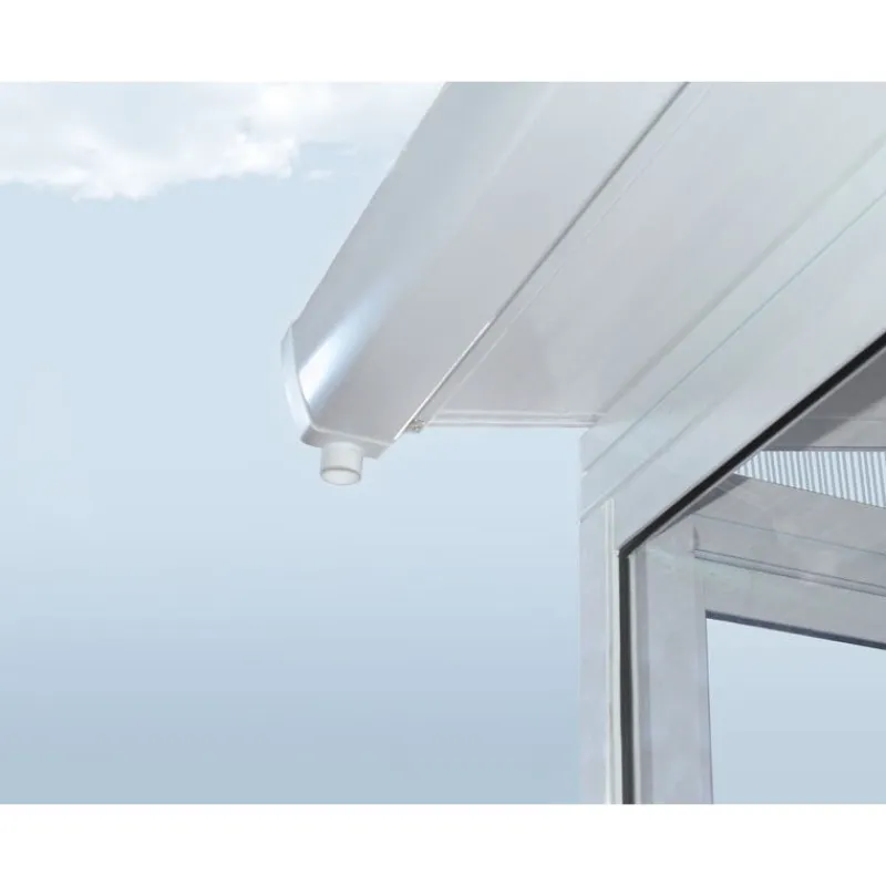 Canopia Verande|Pergole*San Remo Pergola Chiusa in Alluminio 3X5.6 m Bianco