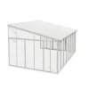 Canopia Verande|Pergole*San Remo Pergola Chiusa in Alluminio 4X4.4 m Bianco