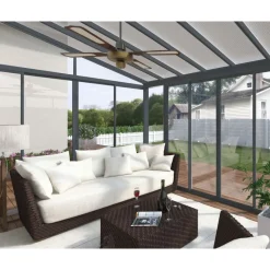 Canopia Verande|Pergole*San Remo Pergola Chiusa in Alluminio 4X4.4 m Bianco