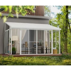 Canopia Accessori Canopia|Verande*Set Di Porte a Rete Per Sanremo Pergola Chiusa Bianco