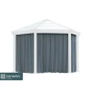 Canopia Accessori Canopia|Gazebo*Set Di Tende Esagonali Per Gazebo Monaco / Roma 2.3X2.2 m