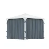 Canopia Accessori Canopia|Gazebo*Set Di Tende Per Gazebo Palermo E Milano 3.7X2.2 m
