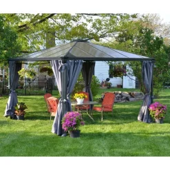 Canopia Accessori Canopia|Gazebo*Set Di Tende Per Gazebo Palermo E Milano 3.7X2.2 m