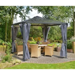 Canopia Accessori Canopia|Gazebo*Set Di Tende Per Gazebo Palermo E Milano 3.7X2.2 m