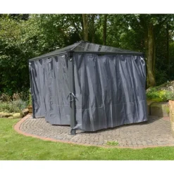 Canopia Accessori Canopia|Gazebo*Set Di Tende Per Gazebo Palermo E Milano 3.7X2.2 m
