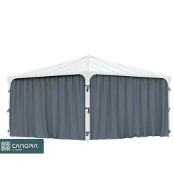 Canopia Accessori Canopia|Gazebo*Set Di Tende Per Gazebo Palermo 4X2.2 m