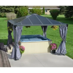 Canopia Accessori Canopia|Gazebo*Set Di Tende Per Gazebo Martinique 4X2.2 m