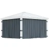 Canopia Accessori Canopia|Gazebo*Set Di Tende Per Gazebo Dallas 4.3X4.3 m