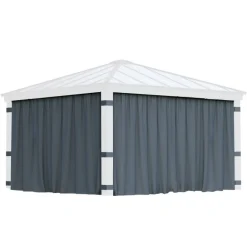 Canopia Accessori Canopia|Gazebo*Set Di Tende Per Gazebo Dallas 4.3X4.3 m