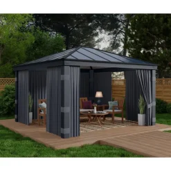 Canopia Accessori Canopia|Gazebo*Set Di Tende Per Gazebo Dallas 4.3X4.3 m