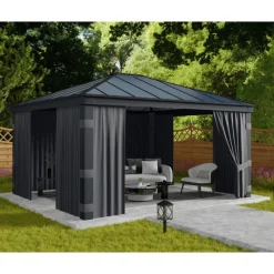 Canopia Accessori Canopia|Gazebo*Set Di Tende Per Gazebo Dallas 4.3X5 m