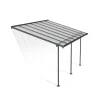 Canopia Pergole*Sierra Pergola Addossata in Alluminio 3X4.3 m Grigio