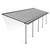 Canopia Pergole*Sierra Pergola Addossata in Alluminio 3X10.4 m Grigio