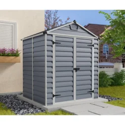 Canopia Casette Da Giardino Medie*Skylight Casetta Da Giardino in Policarbonato 154X185X217 cm Grigio