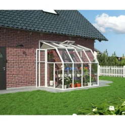 Canopia Verande*Sun Room Veranda in Policarbonato 2X2.6 m Bianco