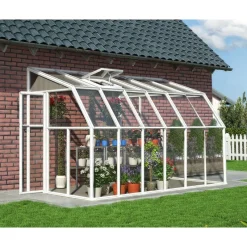 Canopia Verande*Sun Room Veranda in Policarbonato 2X3.8 m Bianco