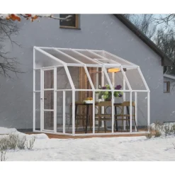 Canopia Verande*Sun Room Veranda in Policarbonato 2.7X2.7 m Bianco