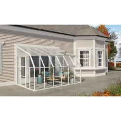 Canopia Verande*Sun Room Veranda in Policarbonato 2.7X3.8 m Bianco