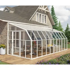 Canopia Verande*Sun Room Veranda in Policarbonato 2.7X6.3 m Bianco