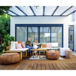 Canopia Accessori Canopia|Pergole*Tenda da Tetto Per la Pergola Stockholm 3.4X6 m Bianco