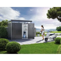 Biohort Casetta Highline Biohort In Metallo|Casette Da Giardino Grandi*Casetta da Giardino in Metallo HIGHLINE 6 con Porta a Due Battenti