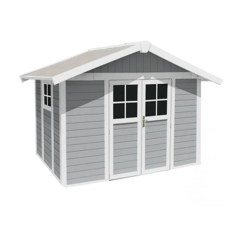 Grosfillex Casette In Resina Grosfillex|Casette Da Giardino Grandi*Casetta da Giardino in Resina DECO 7 LIGHT GREY