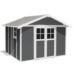 Grosfillex Casette In Resina Grosfillex|Casette Da Giardino Grandi*Casetta da Giardino in Resina DECO 11 GREY