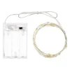 Lotti Luci Di Natale|Luci Di Natale*Catena 20 MicroLED BIANCO CALDO Luce Fissa
