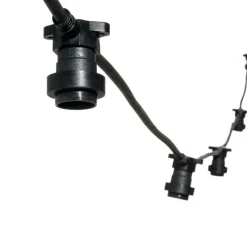 Lotti Luci Di Natale|Luci Di Natale*Catena Party Light con 5 Portalampada E27 5m Prolungabile