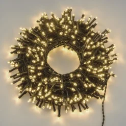Lotti Luci Di Natale|Luci Di Natale*Catena TLE 450 LED BIANCO CALDO