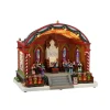 Lemax Edifici E Giostre In Movimento*Christmas At The Park Pavilion con Alimentatore 4.5V Cod. 45267