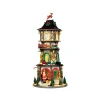Lemax Edifici E Giostre In Movimento|Lemax Best Buy*Christmas Clock Tower con Alimentatore 4.5V Cod. 45735