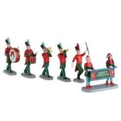 Lemax Scene Natalizie*Christmas On Parade Set of 6 Cod. 03515