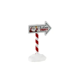 Lemax Accessori*Christmas Party Sign Cod. 34093