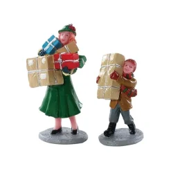 Lemax Personaggi*Christmas Rush Set of 2 Cod. 82610