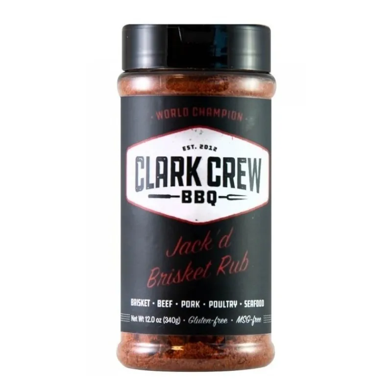 Clark Crew BBQ Rub*Clark Crew Jack'S Brisket Rub - 340 gr (12 oz)
