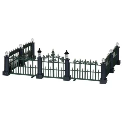 Lemax Personaggi|Accessori*Classic Victorian Fence Set of 7 Cod. 24534