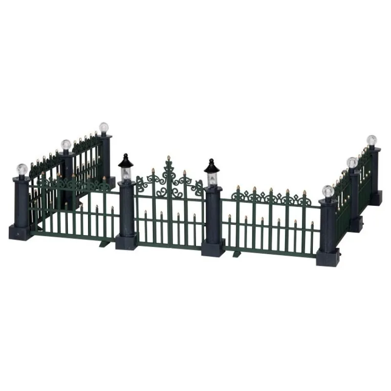 Lemax Personaggi|Accessori*Classic Victorian Fence Set of 7 Cod. 24534