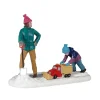 Lemax Personaggi*Clearing The Sidewalk Cod. 12029